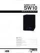 Yamaha SW10 Service Manual