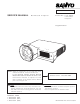 Sanyo PLC-XE40 Service Manual