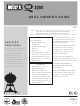 Weber 3200 Owner's Manual