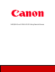 Canon VIXIA HF G30 Connection Manual