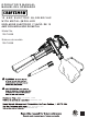 Craftsman 138.74898 Operator's Manual