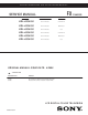 Sony KDL-40S4100 Service Manual