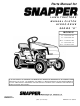 Snapper LT145H33GBV Parts Manual