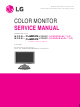 LG Flatron L2300C Service Manual