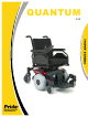 Pride Quantum 610 Series Owner's Manual