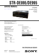 Sony STR-DE895 Service Manual