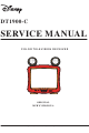 Disney DT1900-C Service Manual