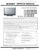 Sharp LC-40LE700UN Service Manual