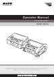 SATO MB400i Operator's Manual