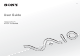 Sony VAIO User Manual