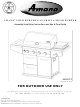 Amana AM33LP-P Assembly, Installation Instructions And Use & Care Manual