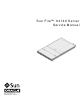 Sun Microsystems Sun Fire X4140 Service Manual