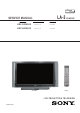 Sony KDF-55XS955 Service Manual