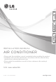 LG Air Conditioner Installation Manual