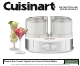 Cuisinart ICE-40A Instruction And Recipe Booklet