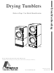 Alliance Laundry Systems Drying Tumblers Troubleshooting Manual