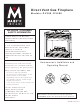 Majestic fireplaces DV360 Operating Manual