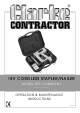 Clarke CONSN18LI Operation & Maintenance Instructions Manual