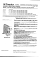 Dimplex OFC1005 Installation And Operating Instructions