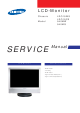 Samsung LDO19WS Service Manual