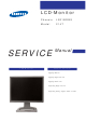 Samsung 214T Service Manual