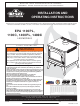 Napoleon EPA 1100PL Installation And Operating Instructions Manual