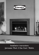 Jetmaster Mark 2 Gas Coal Installation Instructions Manual