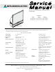 Mitsubishi Electric WD-52525 Service Manual