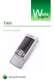 Sony Ericsson T303 White Paper