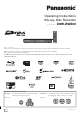 Panasonic DMR-BW880 Operating Instructions Manual