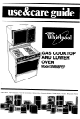 Whirlpool SM988PEP Use & Care Manual
