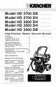 Kärcher HD 3500 DB Operator's Manual