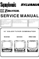 Sylvania SC313C Service Manual