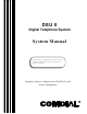 Comdial DSU II System Manual