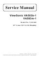 ViewSonic VA503b-1 Service Manual