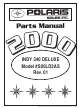 Polaris Indy 340 Deluxe 2000 Parts Manual