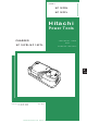 Hitachi UC 18YRL Technical Data And Service Manual