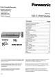 Panasonic NV-FJ730 Series Operating Instructions Manual