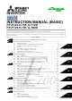 Mitsubishi Electric F700 Instruction Manual