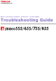 Toshiba E-Studio 655 Troubleshooting Manual
