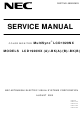 NEC MultiSync LCD1920NX User And Service Manual