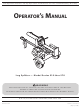 MTD 510 Series Operator's Manual