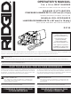 RIDGID R2740 Operator's Manual