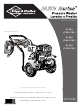 Briggs & Stratton 1805 Owner's Manual