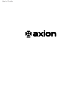 Axion AXN-9705 User Manual