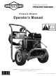 Briggs & Stratton Serious Duty Operator's Manual
