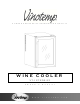 Vinotemp VT-12TEDS-2Z Owner's Manual