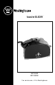 Westinghouse toasterSLICER WST3001W User Manual
