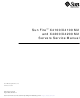 Sun Microsystems Sun Fire X4100 Service Manual