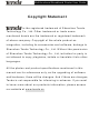 Tenda Multifunctional Broadband Router User Manual